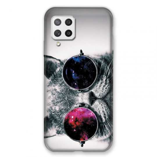 Coque Pour Samsung Galaxy A42 Chat Fashion