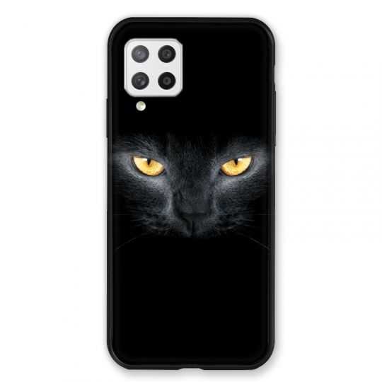 Coque Pour Samsung Galaxy A42 Chat Noir