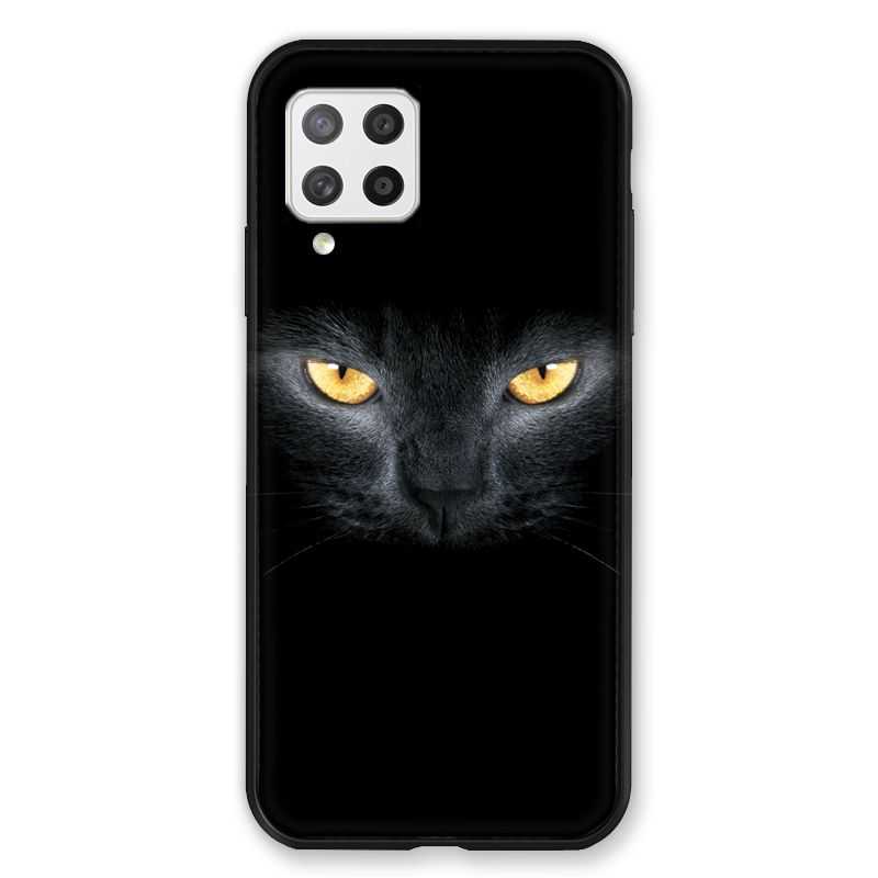 Coque Pour Samsung Galaxy A42 Chat Noir