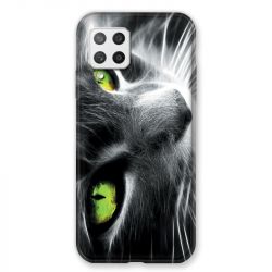 Coque Pour Samsung Galaxy A42 Chat Vert