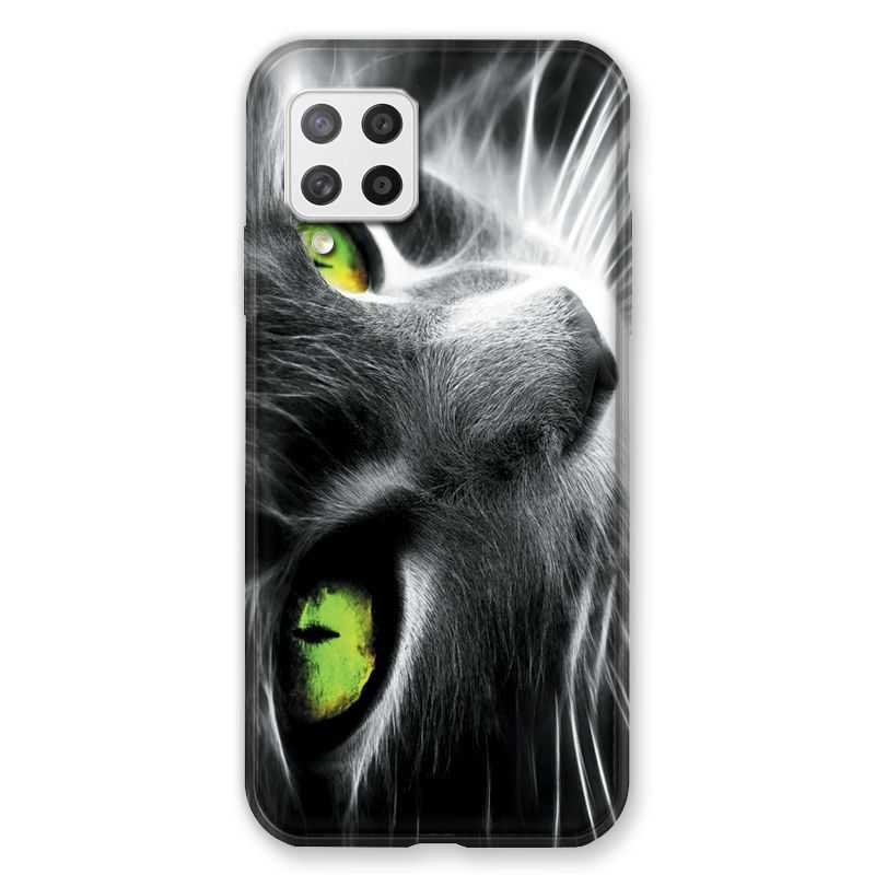Coque Pour Samsung Galaxy A42 Chat Vert