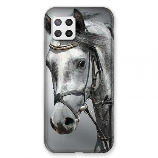 Coque Pour Samsung Galaxy A42 Cheval Blanc