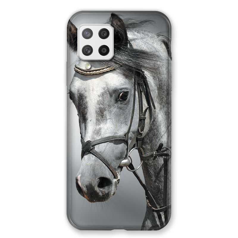 Coque Pour Samsung Galaxy A42 Cheval Blanc