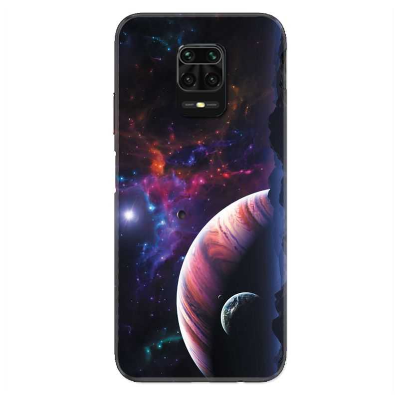 Coque Pour Xiaomi Redmi Note 9S / 9 Pro Planete Rouge