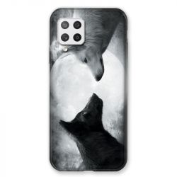 Coque Pour Samsung Galaxy A42 Loup Duo
