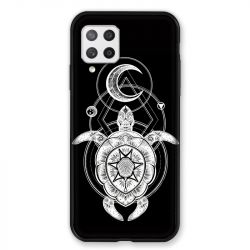 Coque Pour Samsung Galaxy A42 Animaux Maori Tortue Noir