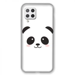 Coque Pour Samsung Galaxy A42 Panda Blanc
