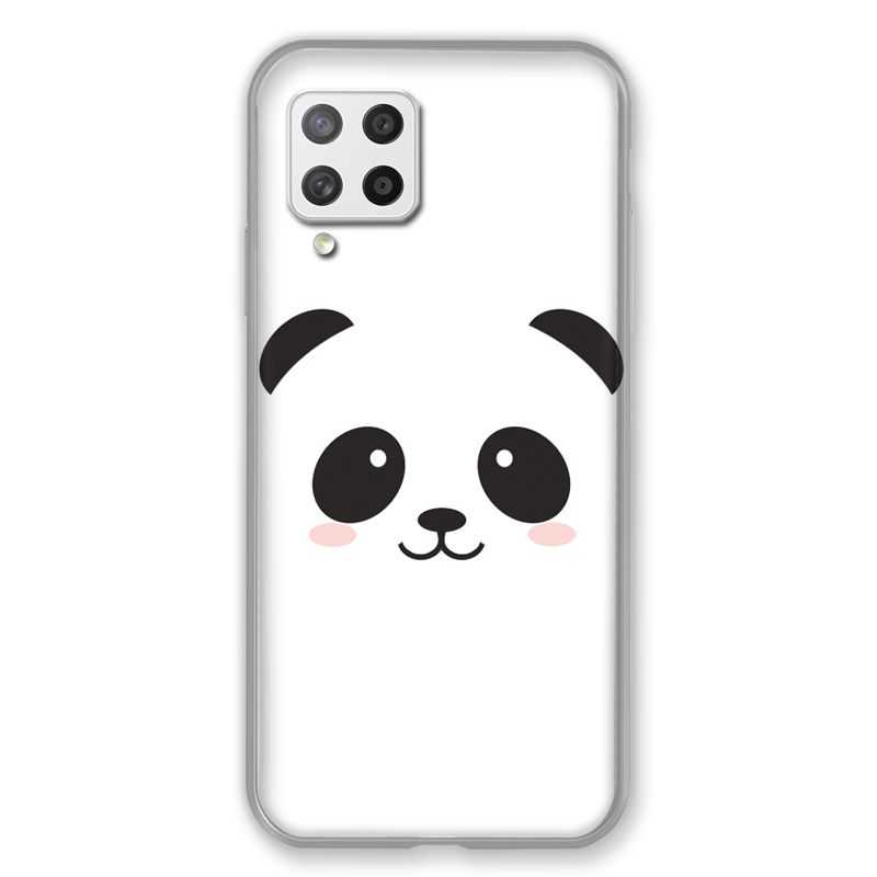 Coque Pour Samsung Galaxy A42 Panda Blanc