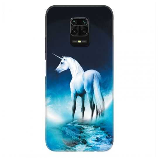 Coque Pour Xiaomi Redmi Note 9S / 9 Pro Licorne Lune