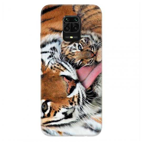 Coque Pour Xiaomi Redmi Note 9S / 9 Pro Bebe Tigre