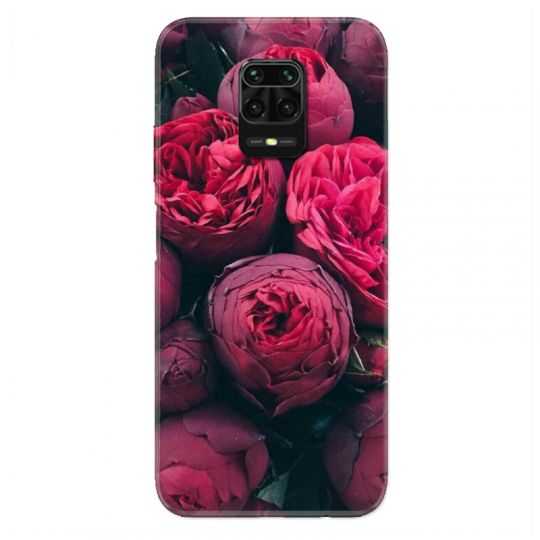 Coque Pour Xiaomi Redmi Note 9S / 9 Pro Fleur Pivoine