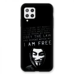 Coque Pour Samsung Galaxy A42 Anonymous I am free