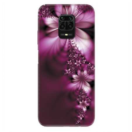 Coque Pour Xiaomi Redmi Note 9S / 9 Pro Fleur Violette Montante
