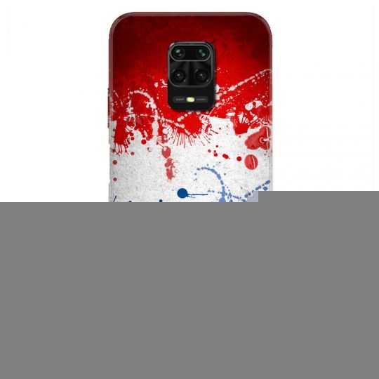 Coque Pour Xiaomi Redmi Note 9S / 9 Pro France Eclaboussure
