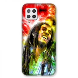 Coque Pour Samsung Galaxy A42 Bob Marley Color