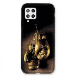 Coque Pour Samsung Galaxy A42 Boxe Gant Vintage