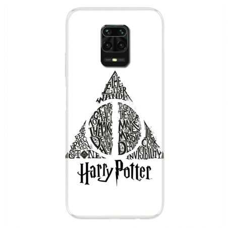 Coque Pour Xiaomi Redmi Note 9S / 9 Pro WB License Harry Potter Triangle Blanc