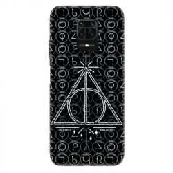 Coque Pour Xiaomi Redmi Note 9S / 9 Pro WB License Harry Potter Triangle noir