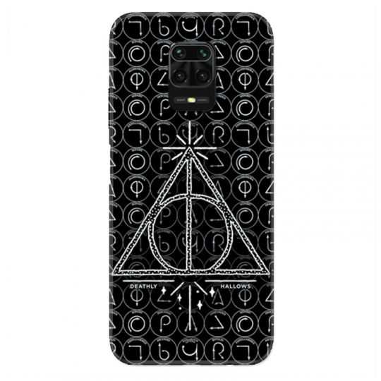 Coque Pour Xiaomi Redmi Note 9S / 9 Pro WB License Harry Potter Triangle noir