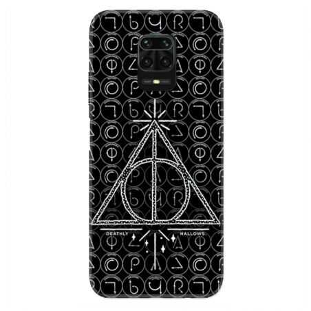 Coque Pour Xiaomi Redmi Note 9S / 9 Pro WB License Harry Potter Triangle noir