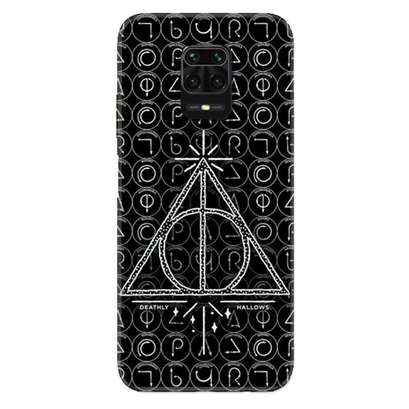 Coque Pour Xiaomi Redmi Note 9S / 9 Pro WB License Harry Potter Triangle noir
