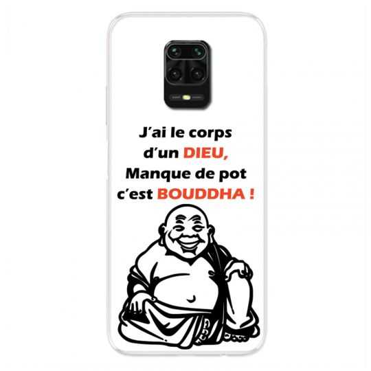 Coque Pour Xiaomi Redmi Note 9S / 9 Pro Humour Bouddha