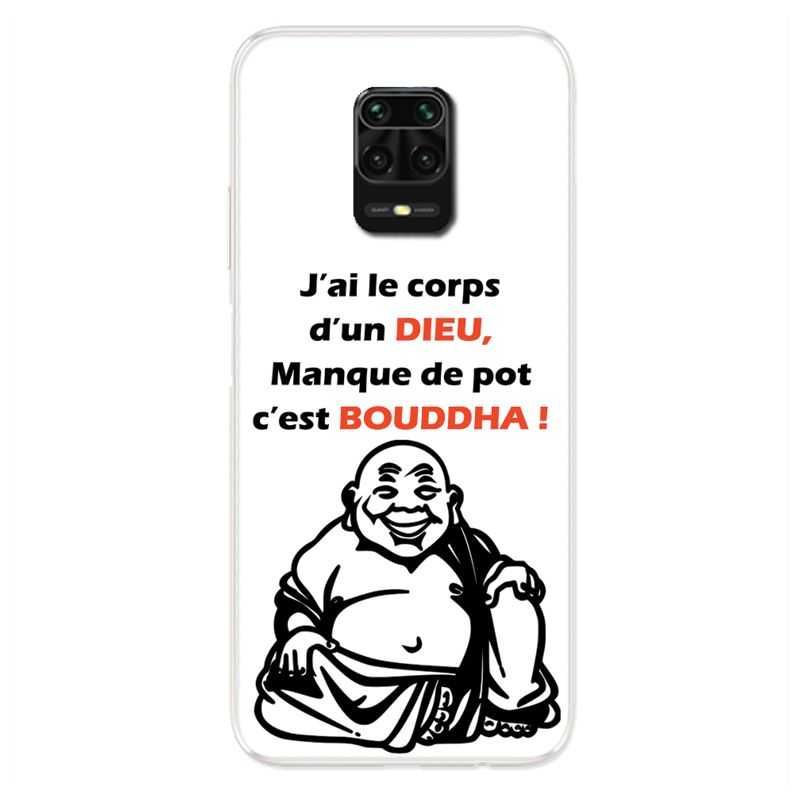 Coque Pour Xiaomi Redmi Note 9S / 9 Pro Humour Bouddha