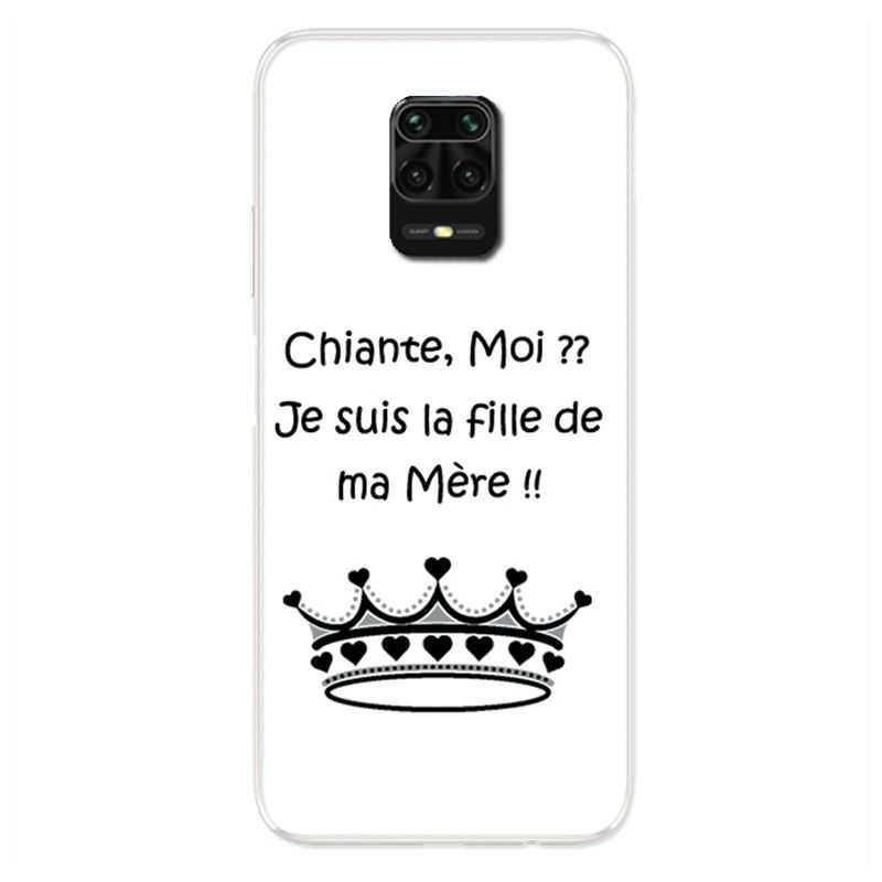 Coque Pour Xiaomi Redmi Note 9S / 9 Pro Humour Moi Chiante