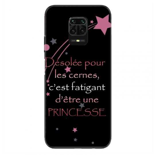 Coque Pour Xiaomi Redmi Note 9S / 9 Pro Humour Princesse