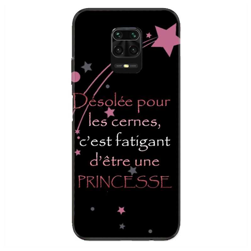 Coque Pour Xiaomi Redmi Note 9S / 9 Pro Humour Princesse
