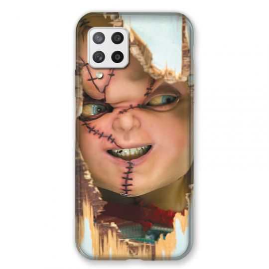 Coque Pour Samsung Galaxy A42 Chucky Blanc