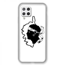 Coque Pour Samsung Galaxy A42 Corse Blanc