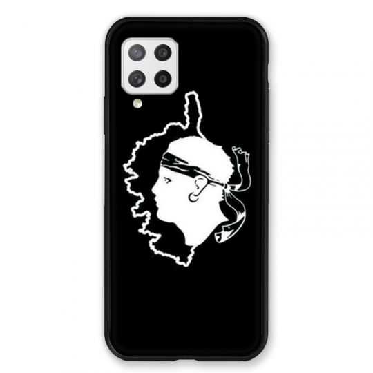 Coque Pour Samsung Galaxy A42 Corse Noir
