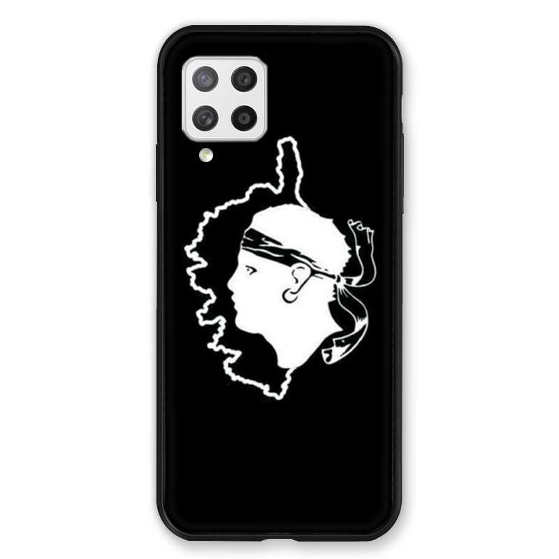 Coque Pour Samsung Galaxy A42 Corse Noir