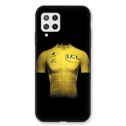 Coque Pour Samsung Galaxy A42 Cyclisme Maillot Jaune