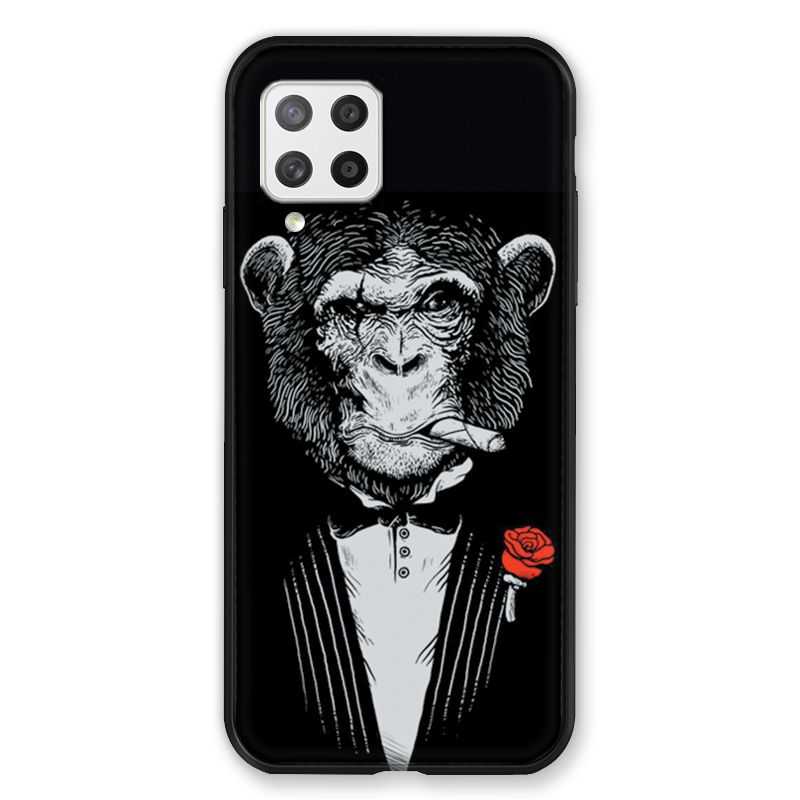 Coque Pour Samsung Galaxy A42 Decale Singe Mafia