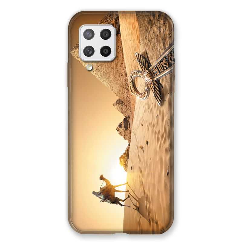 Coque Pour Samsung Galaxy A42 Egypte Chameau