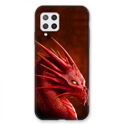 Coque Pour Samsung Galaxy A42 Dragon Rouge