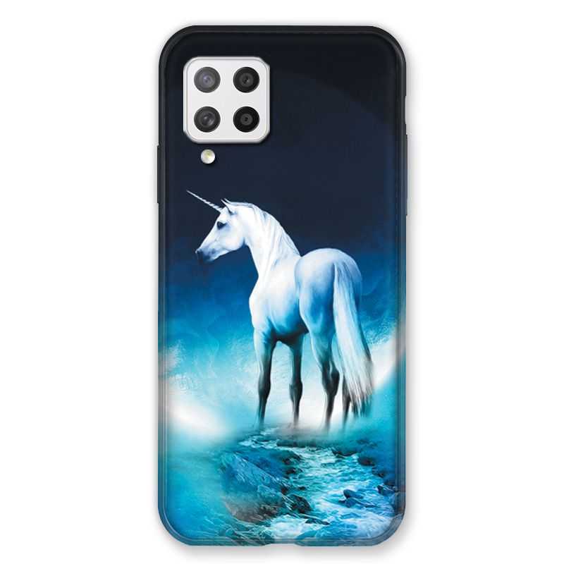 Coque Pour Samsung Galaxy A42 Licorne Lune