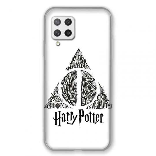 Coque Pour Samsung Galaxy A42 WB License Harry Potter Triangle Blanc