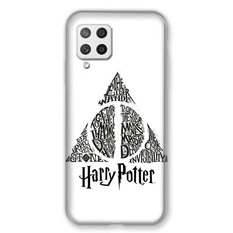 Coque Pour Samsung Galaxy A42 WB License Harry Potter Triangle Blanc