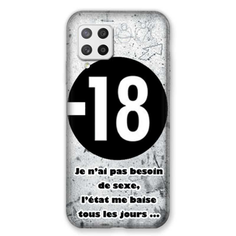 Coque Pour Samsung Galaxy A42 Humour 18 Ans