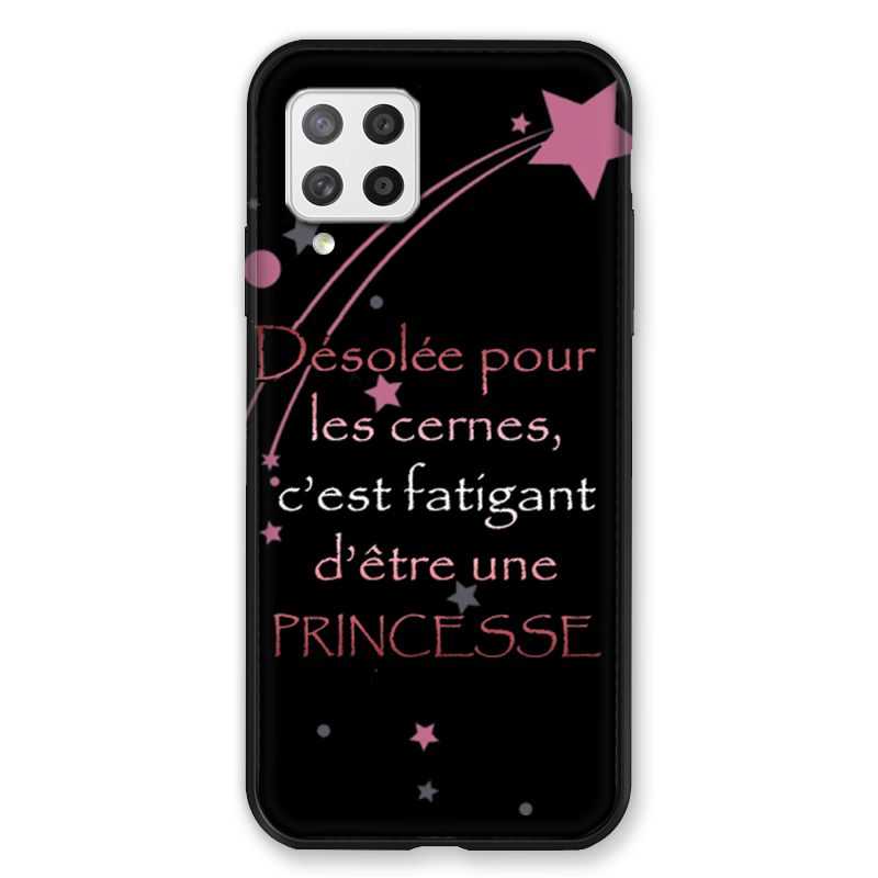 Coque Pour Samsung Galaxy A42 Humour Princesse