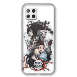 Coque Pour Samsung Galaxy A42 Manga Demon Slayer Blanc