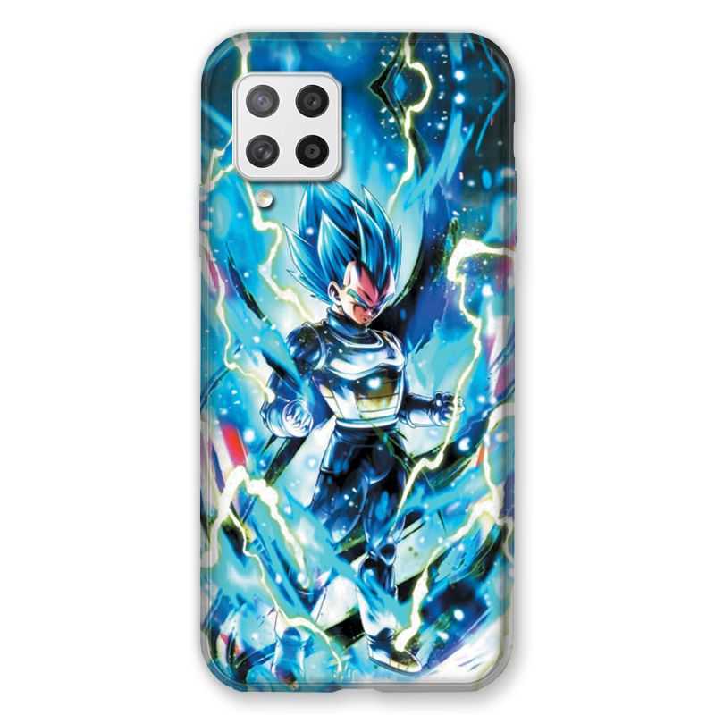 Coque Pour Samsung Galaxy A42 Manga Dragon Ball Vegeta Bleu