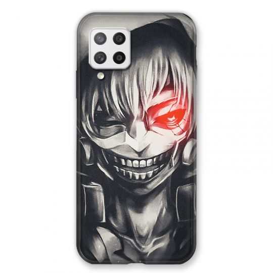 Coque Pour Samsung Galaxy A42 Manga Kaneki Noir