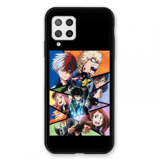 Coque Pour Samsung Galaxy A42 Manga My Hero Academia Noir
