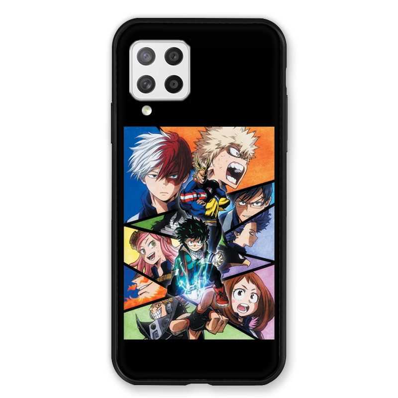 Coque Pour Samsung Galaxy A42 Manga My Hero Academia Noir