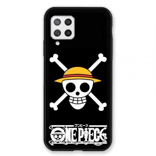 Coque Pour Samsung Galaxy A42 Manga One Piece Tete de Mort