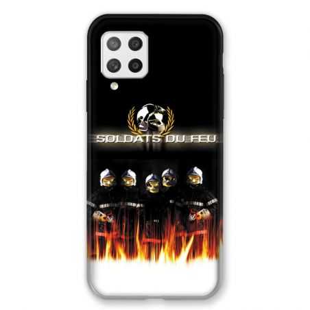 Coque Pour Samsung Galaxy A42 Pompier Soldat
